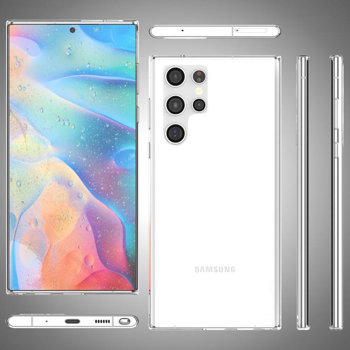 Produktbild Nalia Klare Transparente Silikon Hülle (Samsung Galaxy S22 Ultra)
