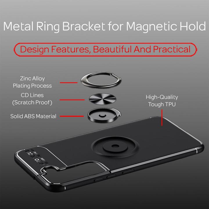 Image du produit Nalia Ring Silicone Housse pour téléphone portable (Samsung Galaxy S22+)