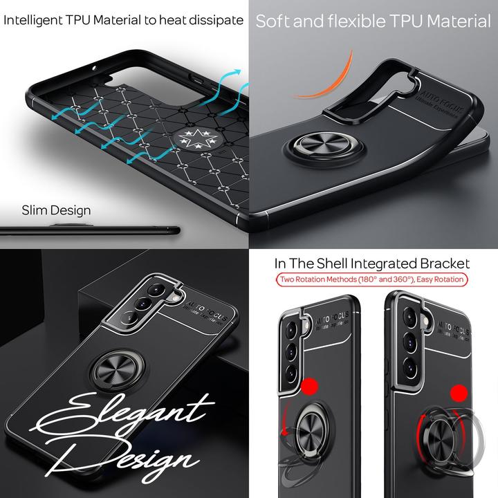 Image du produit Nalia Ring Silicone Housse pour téléphone portable (Samsung Galaxy S22+)