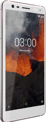 Image du produit Nokia 3.1 (16 Go, Fer blanc, 5.20", Double SIM hybride, 4G)