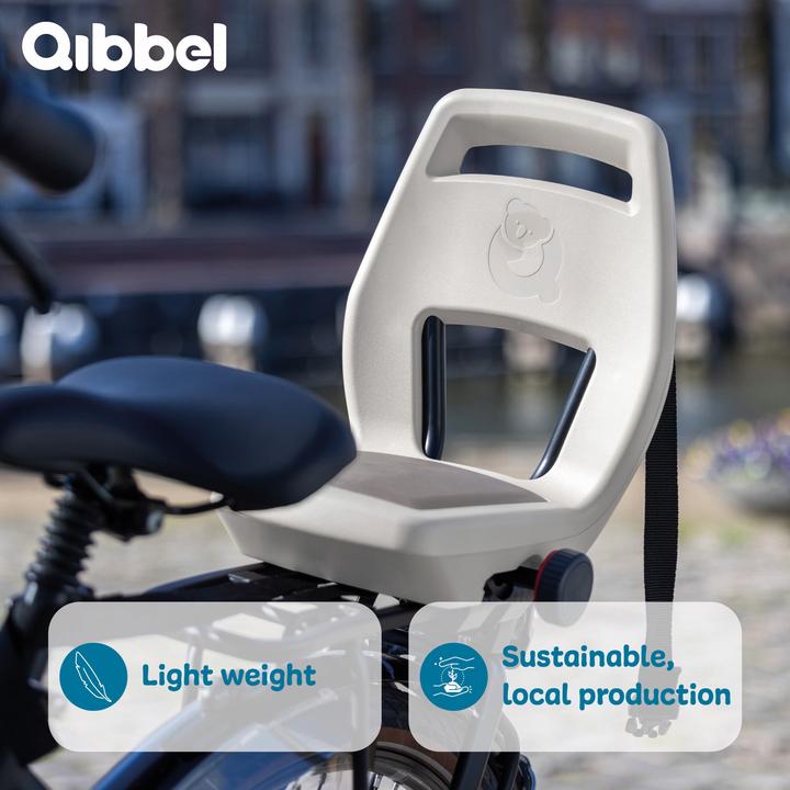 Actual product image Qibbel Junior 6+ QuickConnect Rear Carrier Child Seat (Luggage carrier (rear))