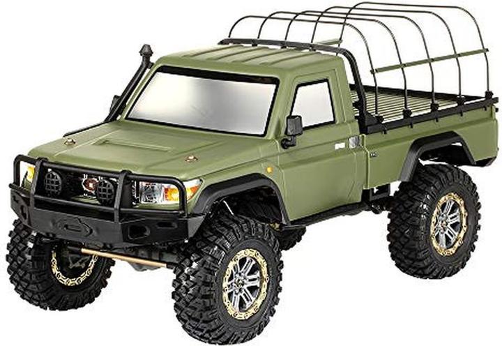 Produktbild Amewi AMXRock RCX10PS Elektro Brushed Crawler 4WD 1:10 RTR Militär grün