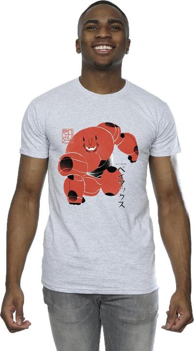 Immagine prodotto Disney Big Hero 6 Baymax Suite Pose Maglietta Uomo (XXL)
