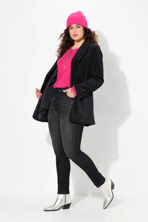 Produktbild Ulla Popken Jeans Sarah, Ziernähte, schmales Bein, Komfortbund (29)