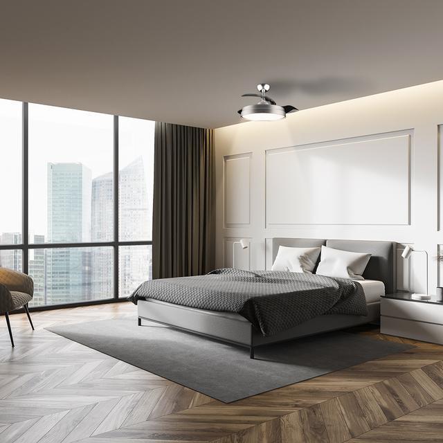 Actual product image Cecotec Ventilador Techo Energysilence Aero 4280 Invisible Acero