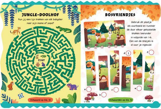 Produktbild Tiere – Sticker-Spass-Aktivitätsbuch