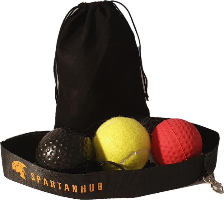 Actual product image Spartanhub Boxing reflex ball set