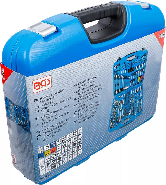 Produktbild BGS Steckschlüssel-Satz (4 mm, 4.5 mm, 5 mm, 5.5 mm, 6 mm, 7 mm, 8 mm, 9 mm, 10 mm, 11 mm, 12 mm, 13 mm, 14 mm, 15 mm, 16 mm, 17 mm, 18 mm, 19 mm, 20 mm, 21 mm, 22 mm, 24 mm, 27 mm, 30 mm, 32 mm)