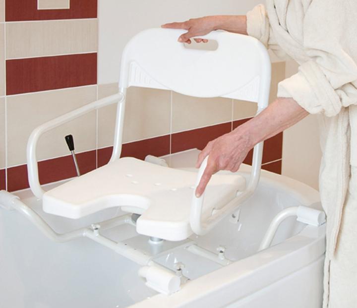 Produktbild Russka Badewannensitz drehbar Arm/Rückenlehne