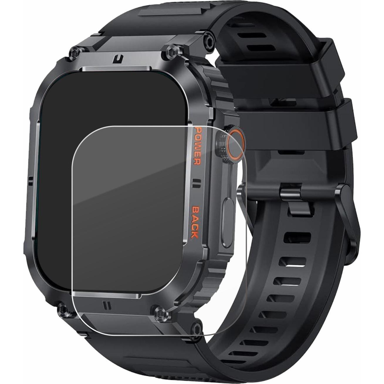 Thumbnail - BROTECT AirGlass Panzerglasfolie, Smartwatch Schutzfolie, Transparent