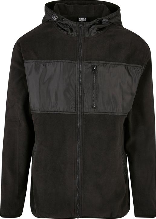 Actual product image Urban Classics Hooded Micro Fleece Jacket - 19437 (S)