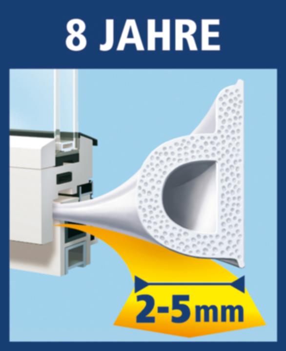 Image du produit tesa tesamoll CLASSIC Profilé P Joint de fenêtre, joint en caoutchouc pour l'isolation