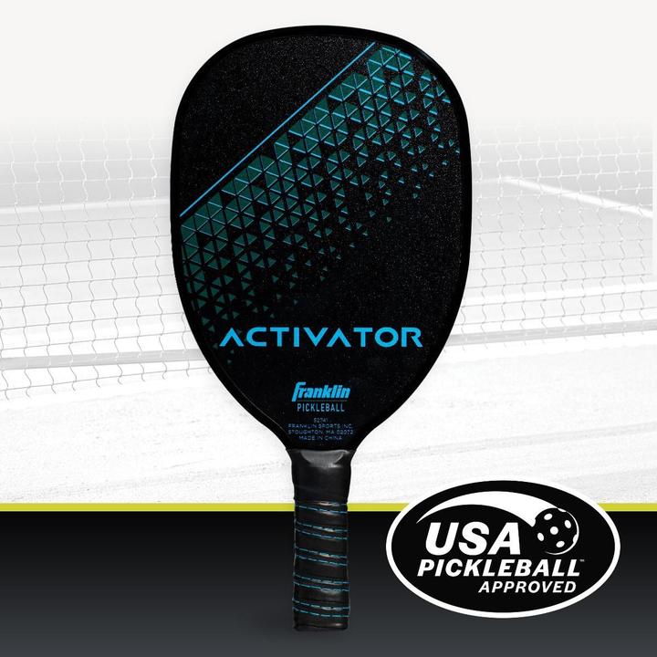 Actual product image Franklin Pickleball racket Activator blue