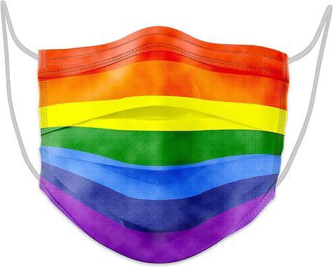 Novidarte OP-Maske Regenbogen/Rainbow (50 x)