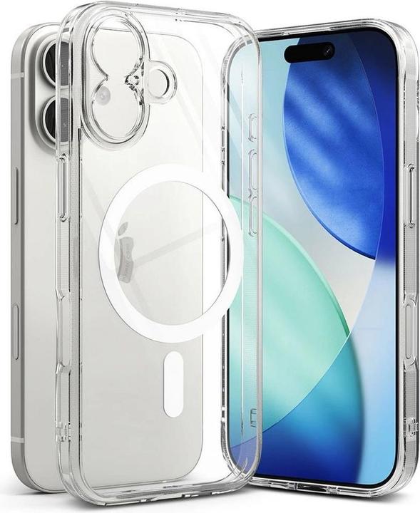 Produktbild Ringke Fusion Magnetic MagSafe Case für iPhone 17 - Transparent (Apple iPhone 17)