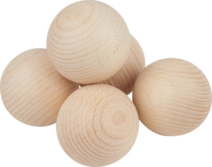 Actual product image VBS Wooden balls without hole "Ø 50 mm
