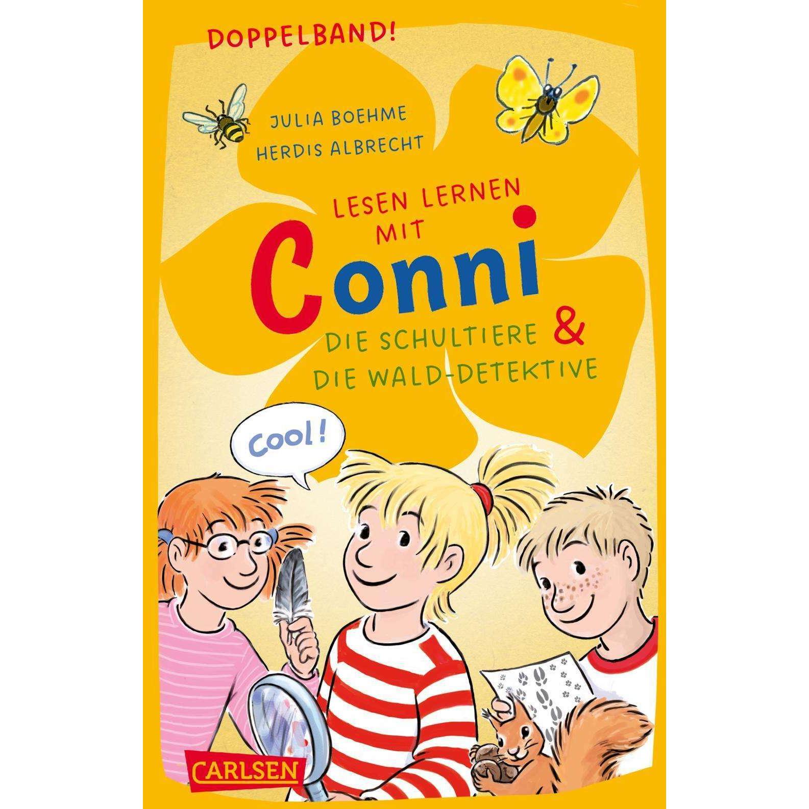 Lesen lernen mit Conni: Doppelband. Enthält die Bände: Conni und die Schultiere / Conni und die, Schulbücher von Julia B...