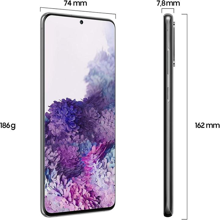 Produktbild Samsung Galaxy S20+ EU (128 GB, Cosmic Gray, 6.70", Hybrid Dual SIM, 4G)
