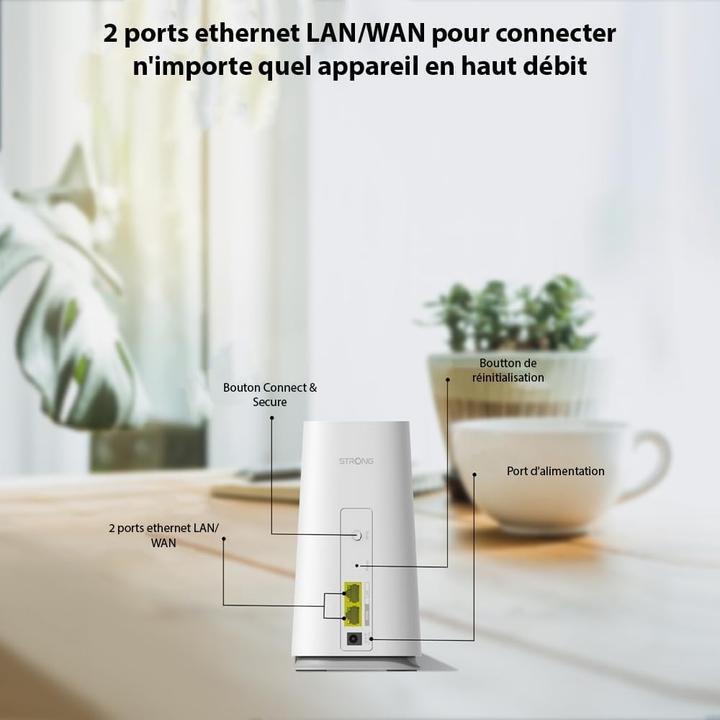 Actual product image Strong WLAN MESH system ATRIA 2100 (set of 2) (300 Mbit/s)