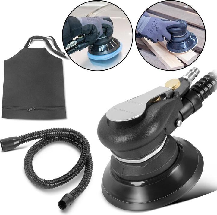 Produktbild Stahlwerk Druckluft Exzenterschleifer DES-125 ST mit 125mm Schleifteller (Exzenterschleifer)