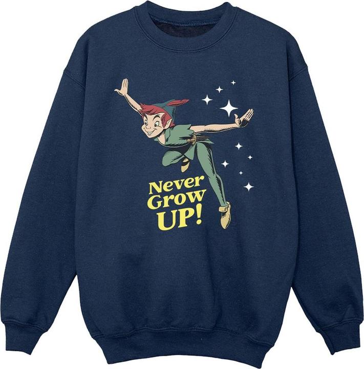 Produktbild Disney Peter Pan Never Grow Up Sweatshirt Mädchen (140, 146)
