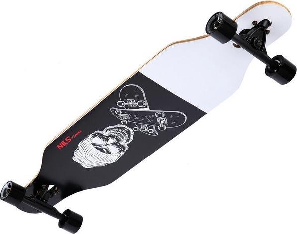 Immagine prodotto Nils Longboard Skull2 Legno Skate Extreme (40.55")