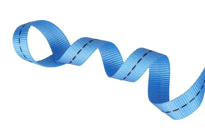 Produktbild Mamutec Gurtband Polyester blau 25 mm, 100 m