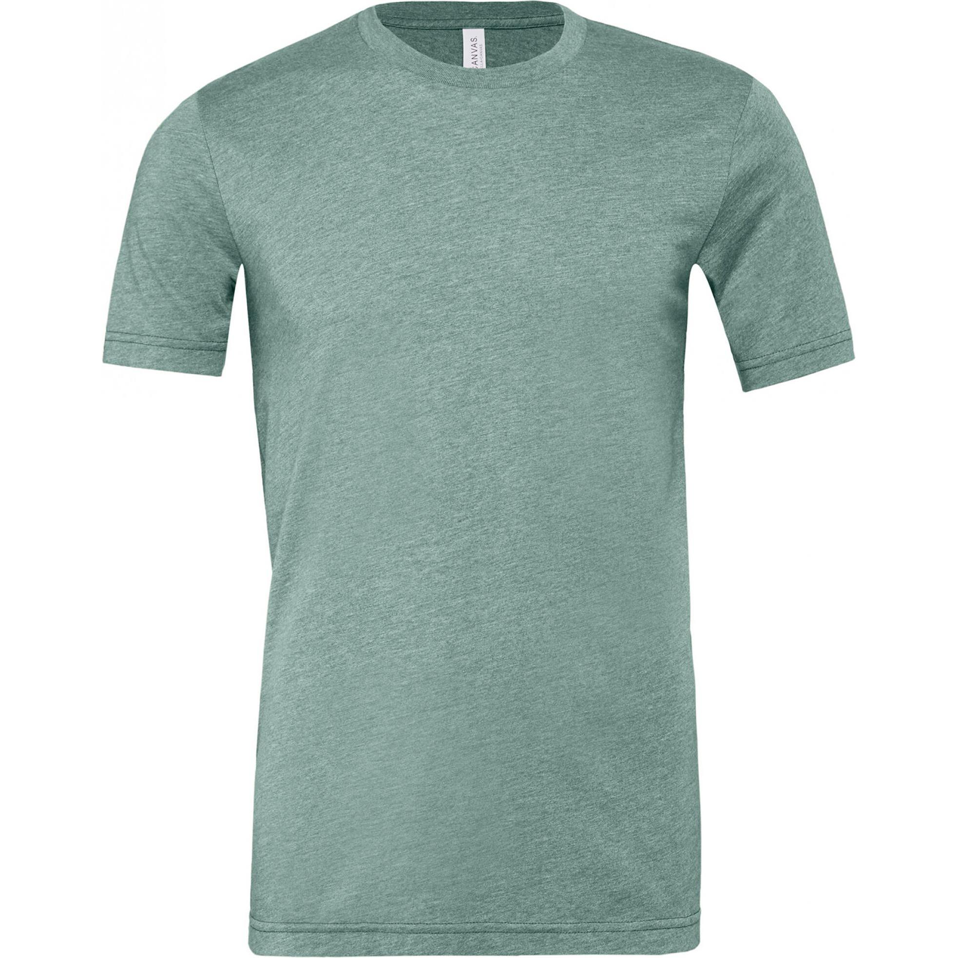 Bella Canvas, Herren, Shirt, Heather, Blau, (M)