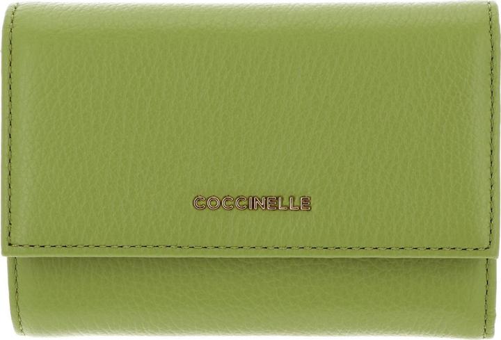 Actual product image Coccinelle Metallic Soft Wallet Grainy Leather