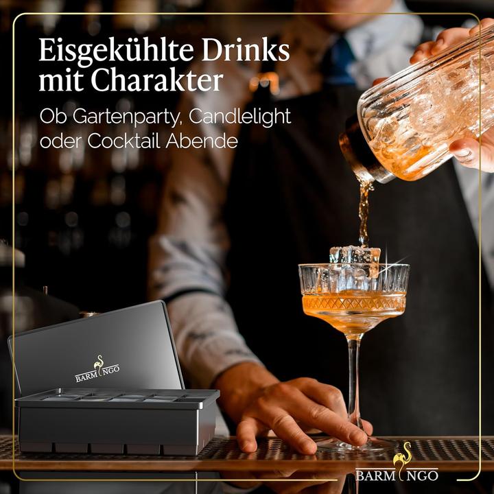 Produktbild Barmingo 3er-Set XXL-Eiswürfelform