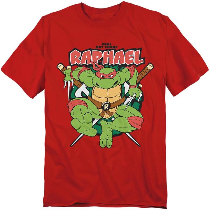 Image du produit Teenage Mutant NT - T-shirt motif Raphaël COOL BUT CRUDE - Adulte (4XL)