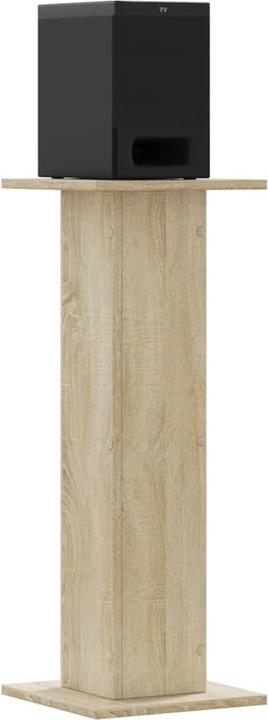 Immagine prodotto vidaXL Supporto per diffusori 2 pezzi. 30 x 30 x 80 cm (1 pz., Cavalletto, Non mobile)