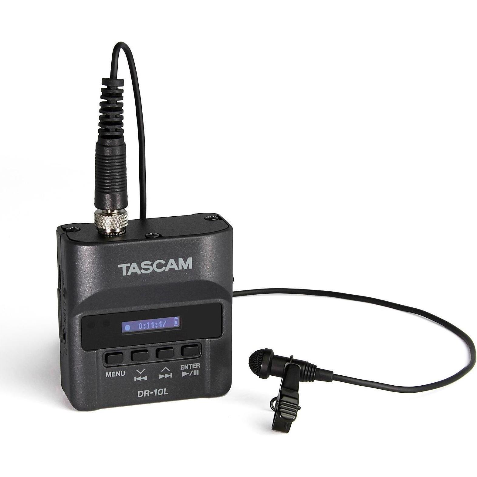 Tascam Dr-10l (Diverse), Audiorecorder, Schwarz
