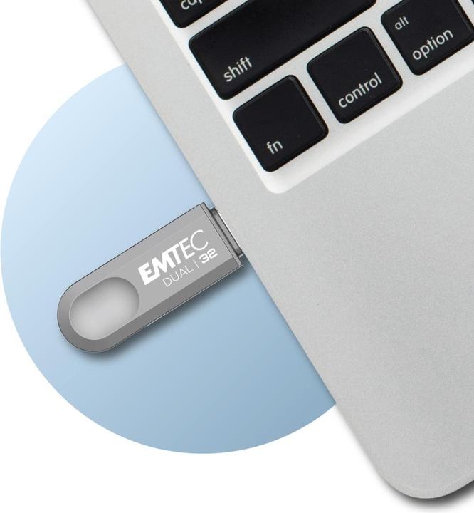 Image du produit Emtec USB3.2 Type-C Dual D280 32GB (32 Go, USB-C)