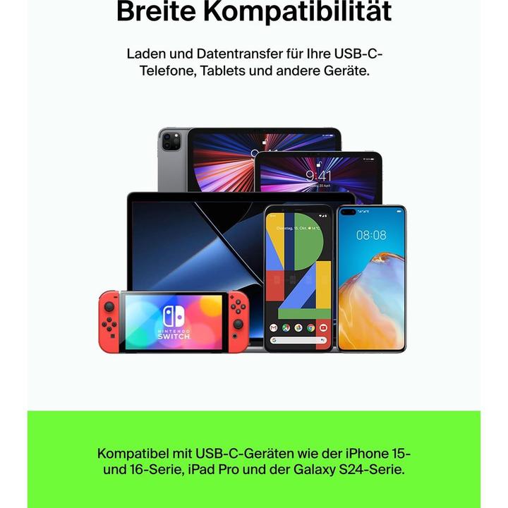 Actual product image Belkin USB charging cable Boost Charge USB-C - USB-C 1 m (1 m)