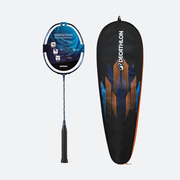 Actual product image Perfly Badmintonschläger - BR Sensation 990 Pro navy besaitet