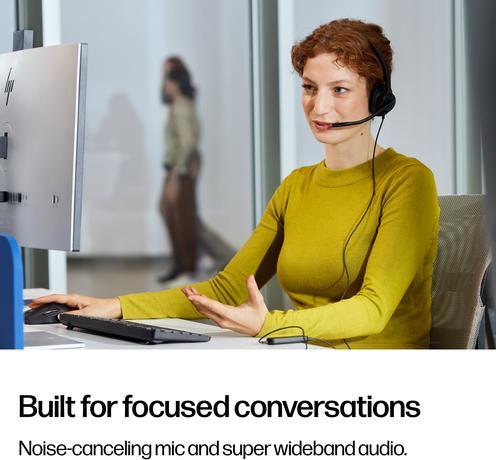 Image du produit HP Poly Mission 4xx (Filaire, USB-A, USB-C, Les équipes Microsoft)
