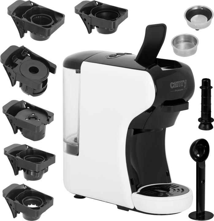 Produktbild Camry CR 4414 Multi-capsule Espresso machine, White/Black