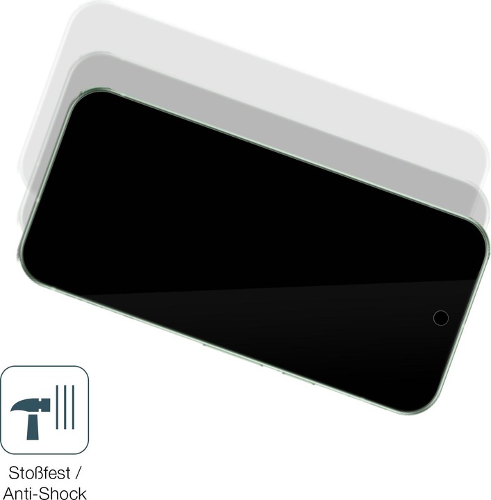 Actual product image Dipos Anti-Shock Screen Protector Clear (1 Piece, Google Pixel 9)