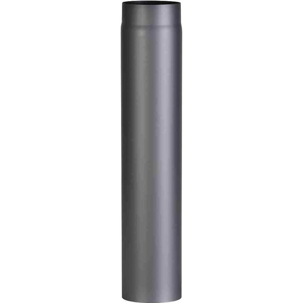 FireFix, Zubehör Kerzen + Kamin, RD150/7 Ofenrohr aus 2 mm starken Stahl (Rauchrohr) in 150 mm Durchmesser, für Kaminöfe...