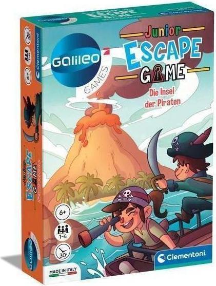 Produktbild Clementoni Galileo Escape Game Junior Insel der Piraten (Deutsch)