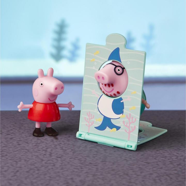 Actual product image Hasbro Peppa's Adventures Peppa at the Sea Museum, preschool toy with 4 figures and 4 accesso...