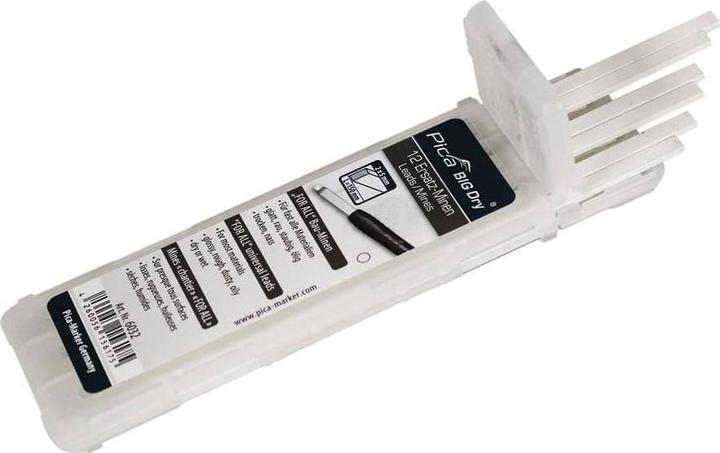 Produktbild Pica Ersatzminen BIG-Dry Weiss (12 Stück, Weiss, 5 mm)