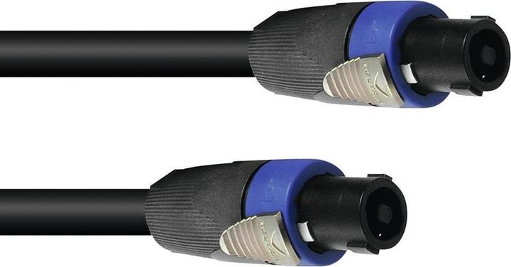 Psso Speaker cable Speakon 4x4 15m black (15 m)