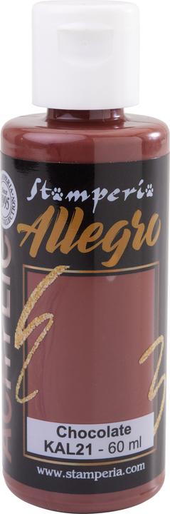 Produktbild Stamperia Allegro Acrylic", 60 ml (Chocolat, 60 ml)