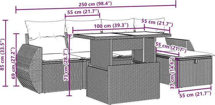 Produktbild vidaXL Skyla