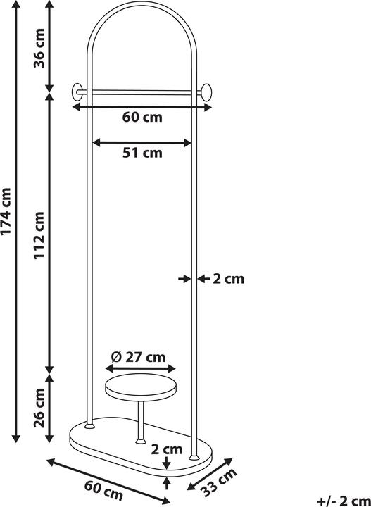 Actual product image Beliani Hardin