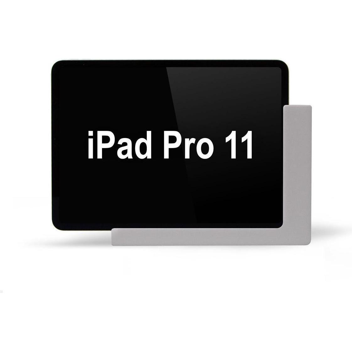 Thumbnail - TabLines TWP003S Wandhalterung für iPad Pro 11 (1./2./3./4. Gen.) silber, Tablet Halterung, Silber