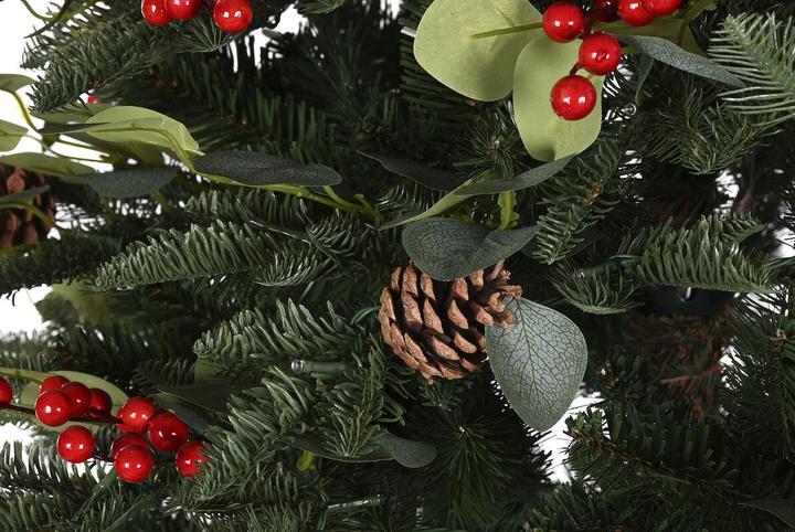 Image du produit Esprit Arbre de Noël Home Rouge vert PVC Métal 144 x 144 x 240 cm (240 cm)