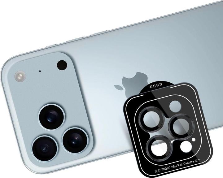 Image du produit 3MK Lens Protection Pro Kameralinsenglas für Apple iPhone 17 Pro /17 Pro Max - Schwarz (Apple iPhone 17 Pro, Apple iPhone 17 Pro Max)
